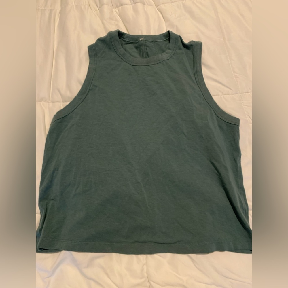 Green Lululemon Tank Top